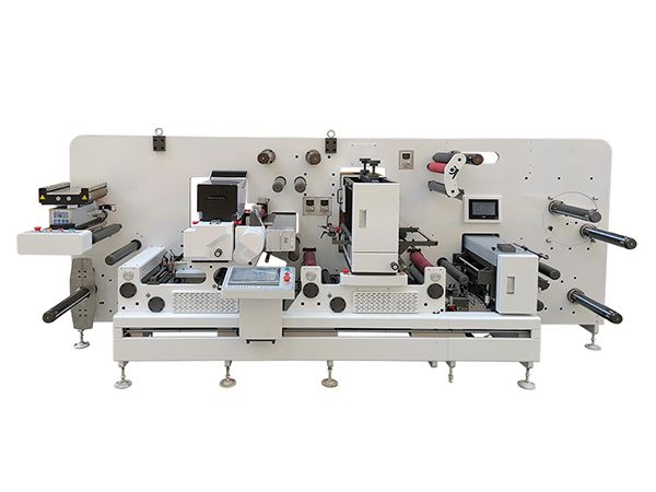 Máquina de acabado de etiquetas (impresión/troquelado/corte)