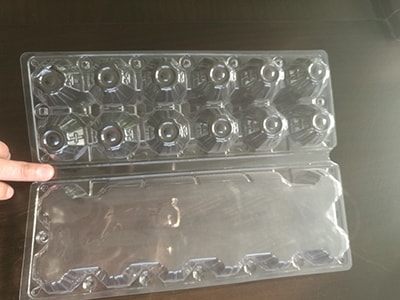 Termoformadora de plástico por vacío