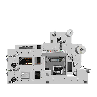 Impresora flexográfica de pila de 2 colores