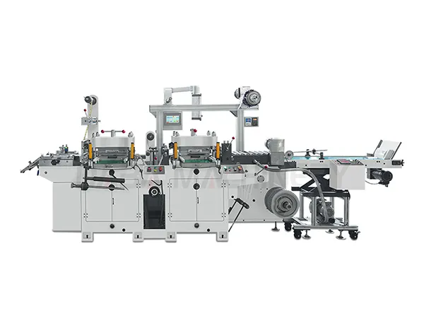 Troqueladora de cama plana de doble estación, DBMQ-320A/420A