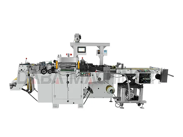 Troqueladora plana con corte de etiquetas en molde (IML), DBMQ-320A