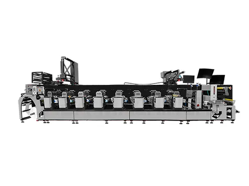 Impresora flexográfica con sistema de inspección de etiquetas, DBRY-L370H