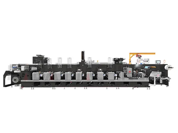 Prensa flexográfica en línea accionada por servomotores, DBRY-L8370